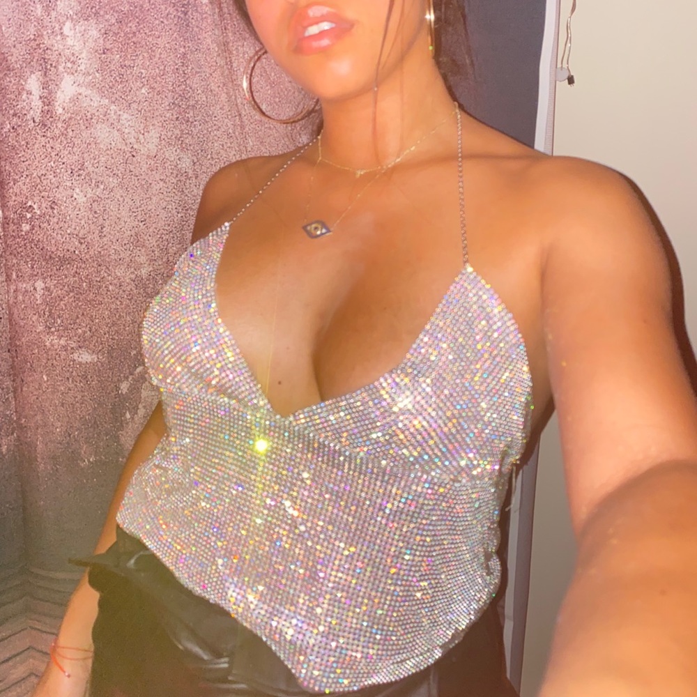 Rhinestone Top - image 2